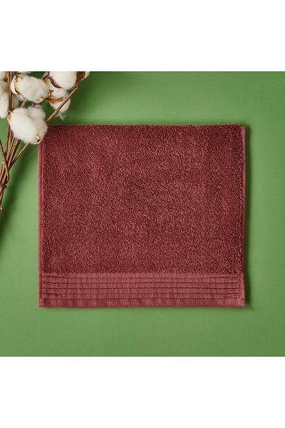 Evidea Soft Premium Hand Towel - Claret Red - 30X50 cm