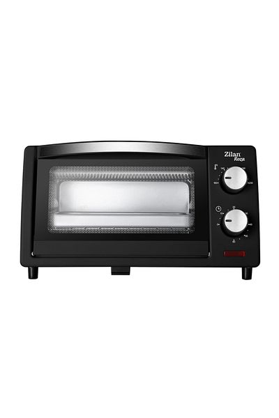Zilan Mini cuptor Zilan-Roza ZLN-4328, 9L, 800W, Geam dublu, Temporizator 60 min