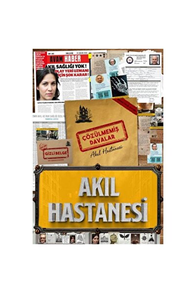 İthaki Yayınları MOLFY AKIL HASTANESİ DEDEKTİF OYUNU 13+