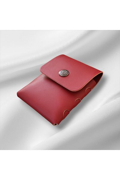 etniko Genuine Leather Card Holder – Seamless, Stylish and Compact Design, 10+ Card Capacity