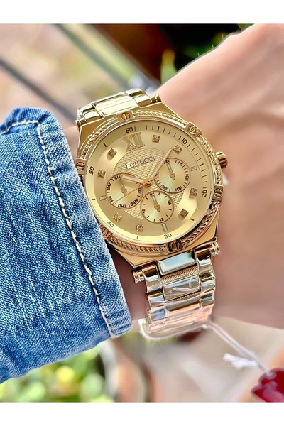 Ferrucci Kadın Metal Kordon Kol Saati
