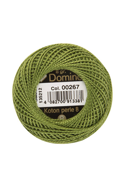 COATS خيط تطريز دومينو كوتون بيرل رقم 8