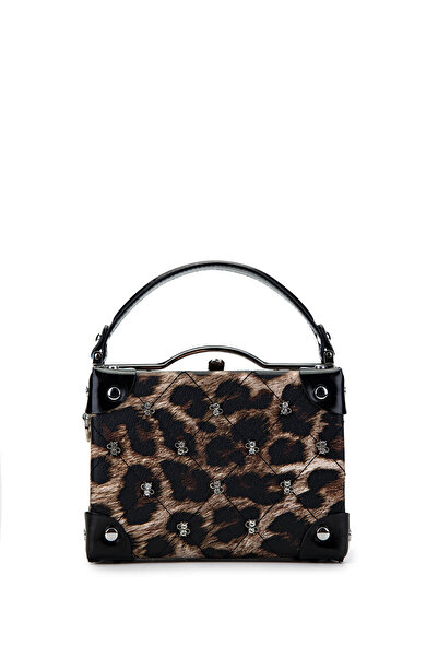 Tamer Tanca Kadın Vegan Leopar Omuz Çanta