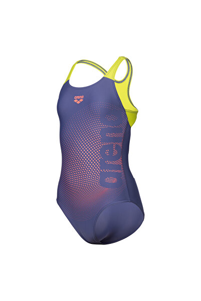 ARENA Dim Light Swimsuit Swim Pro Back L Çocuk Mavi Yüzücü Mayosu 008104803