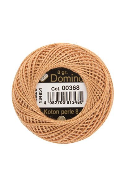 COATS خيط تطريز دومينو كوتون بيرل رقم 8