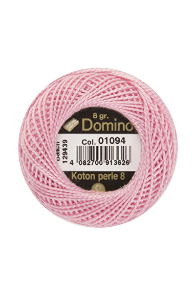 COATS خيط تطريز دومينو كوتون بيرل رقم 8