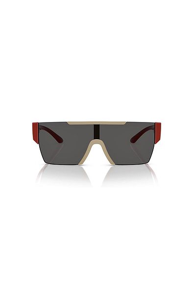BURBERRY Junior Ojb4387 404787   28 Children's Rectangular Beige Red Sunglasses