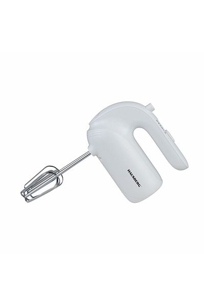 Hausberg Μίξερ χειρός Hb-4215ab, 250w, 5 ταχύτητες, επίπεδο θορύβου 85 Db, περιλαμβάνονται αξεσουάρ, λευκό