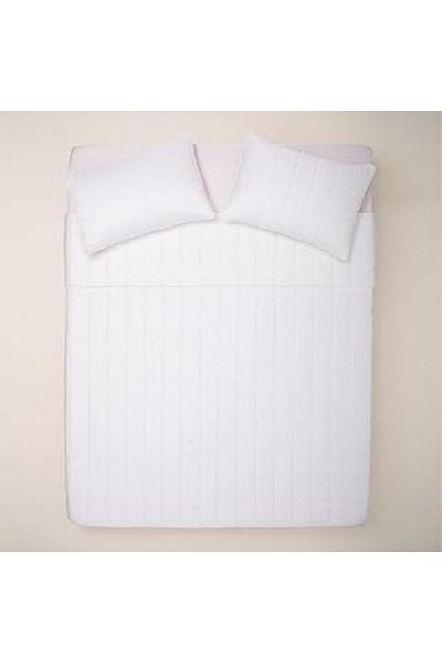 Mu Art Ahşap Bedroom Lia Bedspread White 300X280