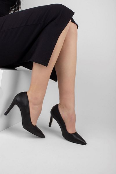 Lal Shoes & Bags Joseph pentru femei cu vârf ascuțit stiletto-negru
