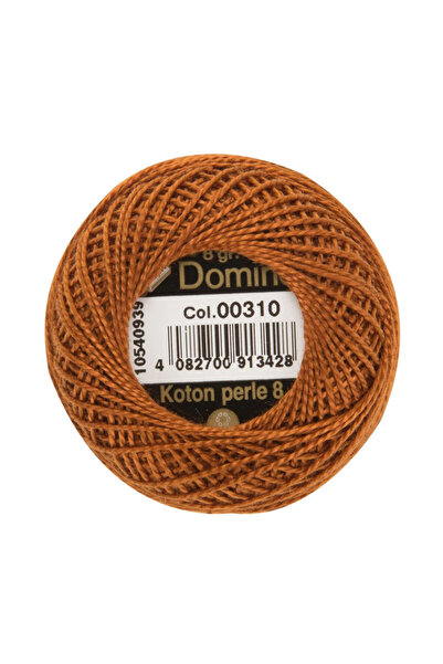 COATS خيط تطريز دومينو كوتون بيرل رقم 8