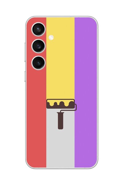 Dali Design Samsung Galaxy S23 Compatible Transparent Case Color 2 Designs
