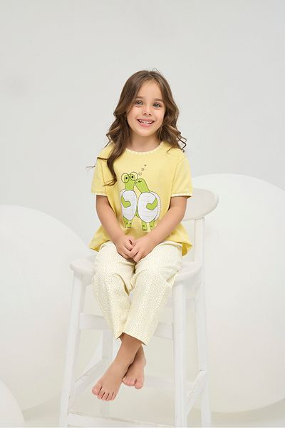 ZEYZEY 8825 Комплект пижама с щампа за момиче