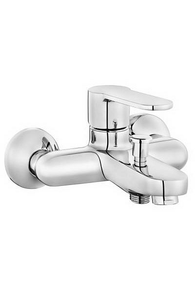 Eca Nita Bathroom Faucet T-May Çamlıca Square Spout Movable Sliding Shower Set Top Set