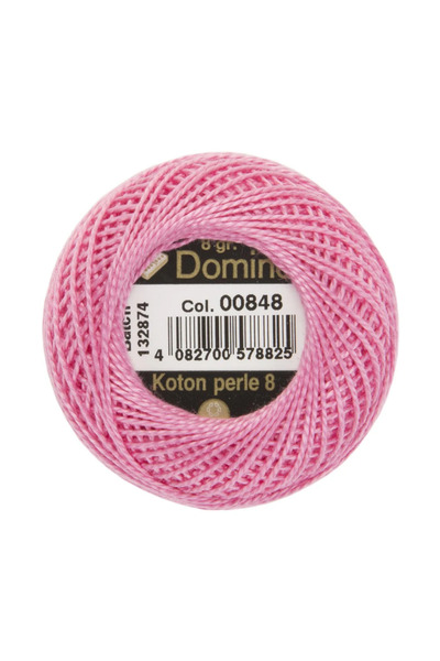 COATS خيط تطريز دومينو كوتون بيرل رقم 8