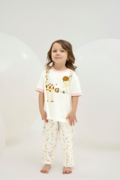 ZEYZEY 8863 GIRL'S. ΣΕΤ ΠΙΤΖΑΜΑ ΕΚΤΥΠΩΣΗΣ