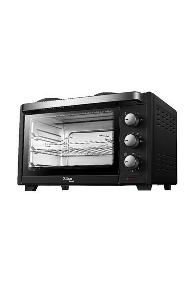 Zilan Zilan ZLN-0997 YUSUF Electric Oven, 1600 W, 28 Liters, Adjustable Temperature, Black