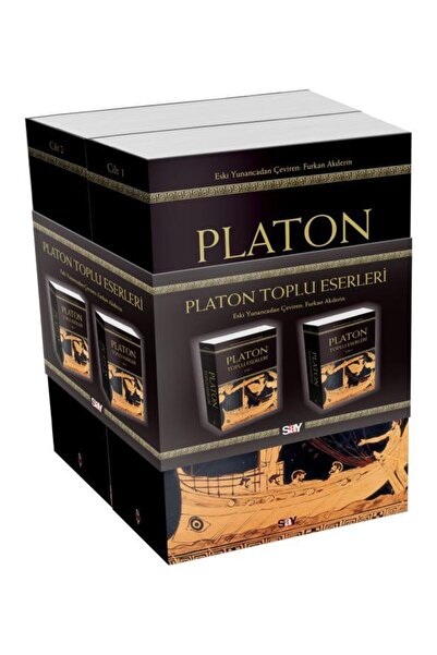 Say Yayınları Platon: Toplu Eserleri 1. & 2. Cilt Takım / Platon