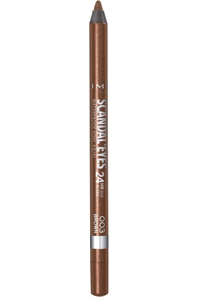 Rimmel قلم كحل كاجال مقاوم للماء من ريميل سكاندال آيز، 03 بني، 1.3 غرام