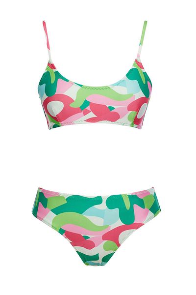 SAILOR moda Σετ μπικίνι με στρογγυλή λαιμόκοψη