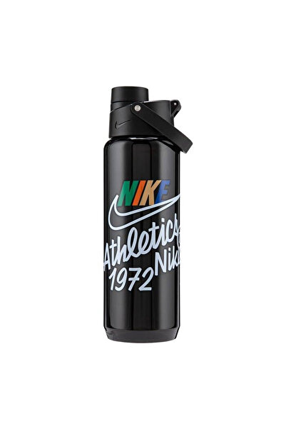 Nike Renew Recharge Chug Bottle 24 Oz Unisex Siyah Matara Suluk N.100.7637.08...