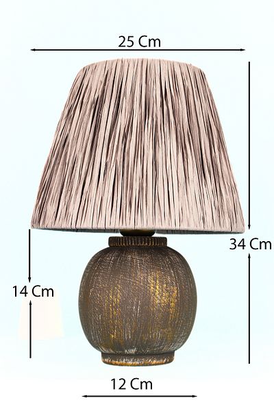 Hmydesign Lunora Handmade Decorative Ceramic Lampshade