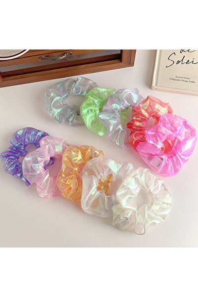 Choice 10 قطع من أشرطة الشعر المضيئة LED بألوان عشوائية، 10 قطع من أشرطة الشع...