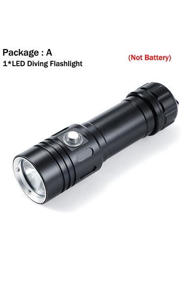 Ekaiou Lithium Ion White Light Package A Led Dive Light 2000 Lumens L2 Diving Flashlight Ip68 Water