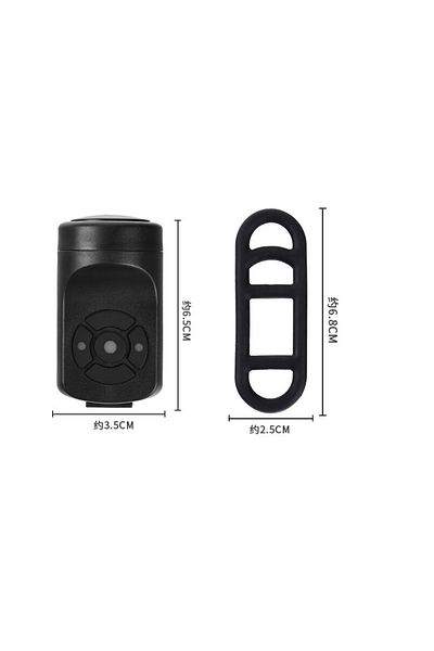 Choice Black Bicycle Electric Bell Bike USB Charging Horn MTB Mountain Bike Warning Safety Ring Waterproof