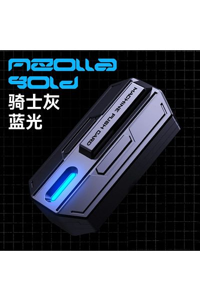 Choice Blue light Fingertip Fidget Toys Luminous Slider Magnetic Haptic EDC Clicker Metal Hand Spinner ADHD