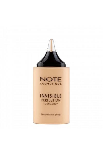 NOTE Invisible Perfection Foundation Fond de ten lejer cu finisaj natural – 130 nude bisque