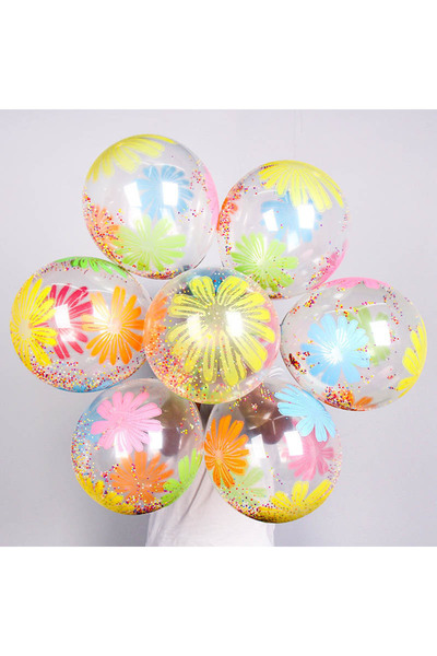 Choice 10 قطع/عبوة من 10 قطع من رغوة الأقحوان مقاس 12 بوصة مع ترتر من اللاتكس...