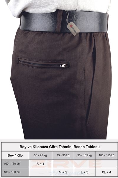 Hediyeleşin Shalwar Trousers - Seasonal - Brown
