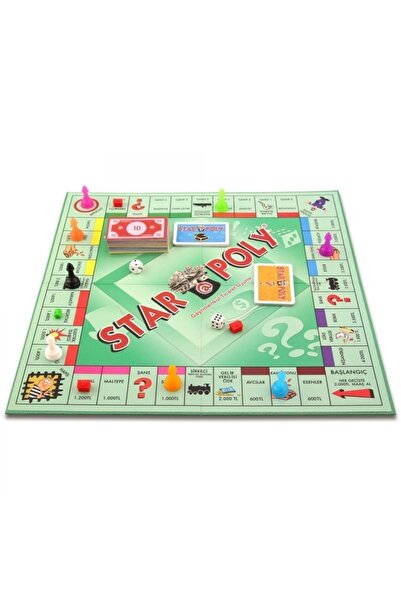 Alpsan Lotus Star Poly Emlak Ticaret Oyunu Monopoly Monopoli Metropol Poly
