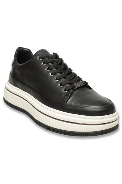 MARCOMEN 21102 Ανδρικά αθλητικά παπούτσια Casual Sneaker Μαύρο-Λευκό