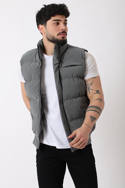 Stilkombin Nova Vest with Chest Pocket and Elastic Waist Bl 1722_60323