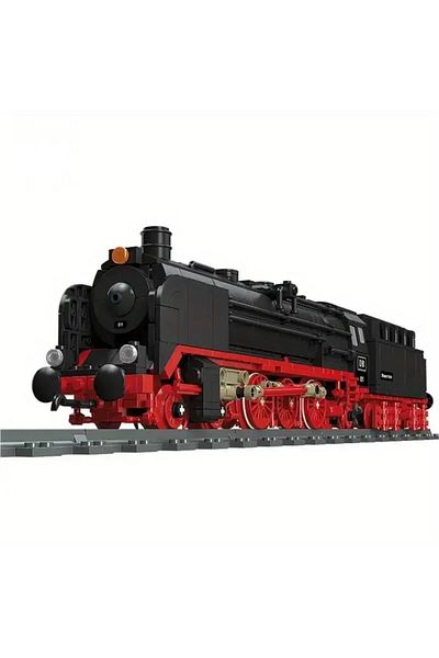 AMAZINGBLOKS 1173PCS No Box 1173PCS Retro Creative Steam Train Building Blocks City Railway Track Train Assemble