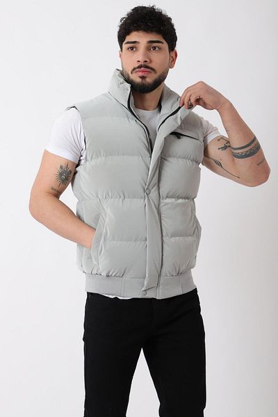 Stilkombin Nova Vest with Chest Pocket and Elastic Waist Bl 1722_60323