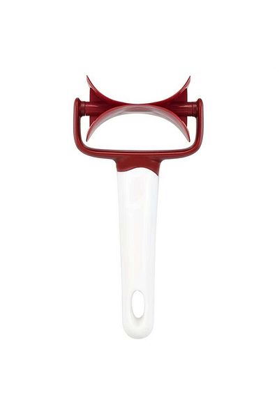 Choice RED Handheld Rolling Dough Cutter Baking Cookie Dumpling Making Round Shape Cutter Roller Pizza Roll