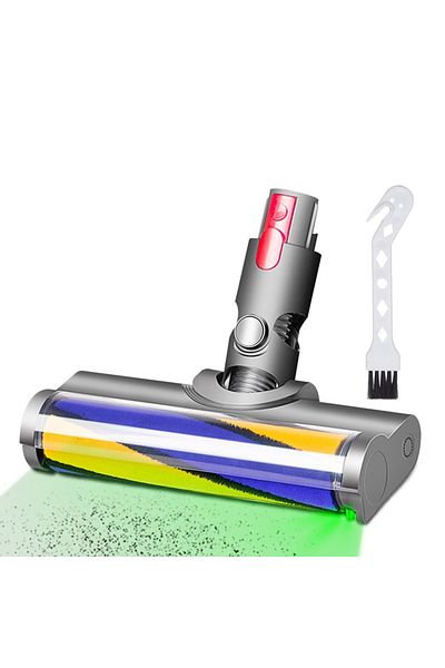 Choice V7-V15 For Dyson V7 V8 V10 V11 V15 Vacuum Cleaner Floor Nozzle Brush Head with LED, Illuminates Hidd