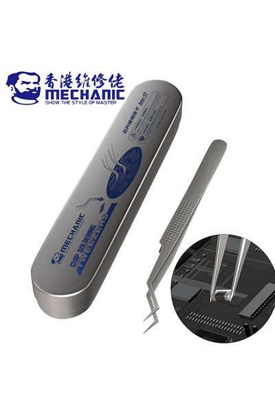 MECHANIC Aax-17 Tin Positioning Tweezers For Precise Clamping Of Tin Wire, Non-slip And Wear-resi...