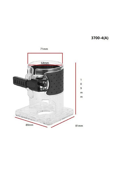 PT-CLUB 3700 4A Wooden Router Base Trimming Milling Machine Base Electric Trimmer Machine Base For TUPIA MAK