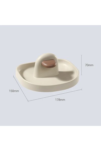 Choice 1pc coffee 1pc Multifunctional Plastic Kitchen Countertop Storage Rack Household Soup Spoon Pot Cove