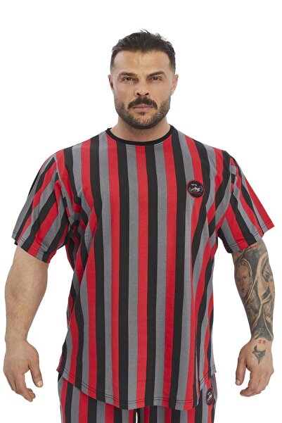 BGSM Tricou supradimensionat din bumbac pentru antrenament BGSM 3364