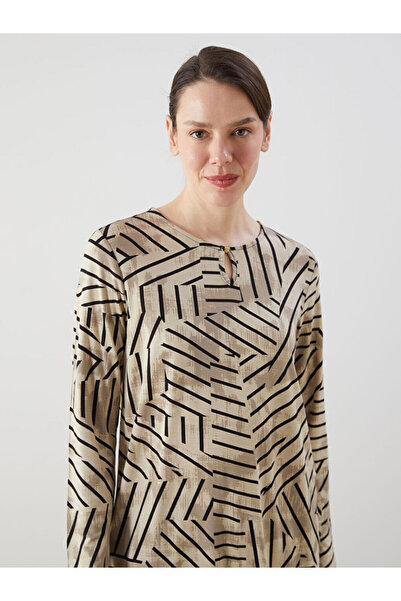 LC Waikiki I Zero Roba Collar Embroidered Women's Blouse from Freezen Store