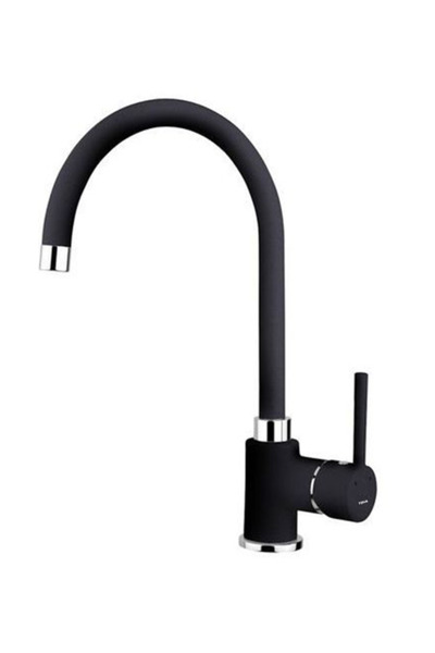 Teka Sp 995 Metalik Siyah Yüksek Başlıklı Mutfak Eviye Bataryası