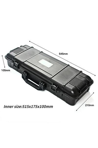 FNICEL 545x210x105mm black Waterproof Hard Carry Tool Case Organizer Storage Box Camera Photography Sights