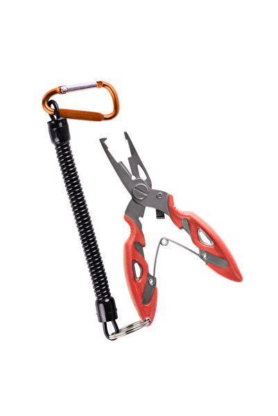 Choice كماشة صيد من Aorace باللون الأحمر، مقص لقص خطاف السمك، أداة صغيرة متعد...