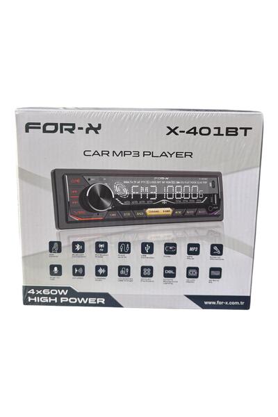 For-X X-401BT OTO TEYP 2025 YENİ MODEL