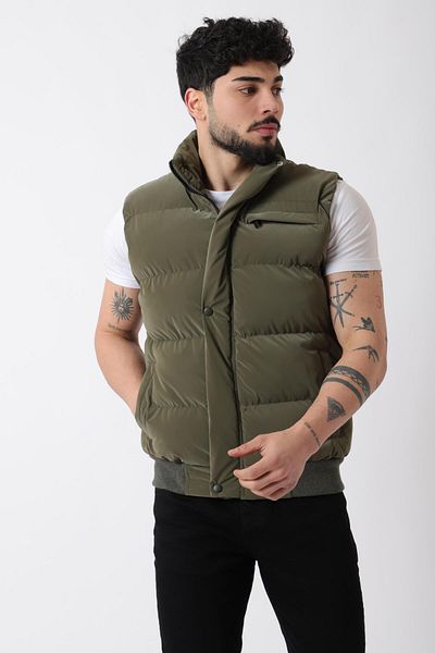 Stilkombin Nova Vest with Chest Pocket and Elastic Waist Bl 1722_60323
